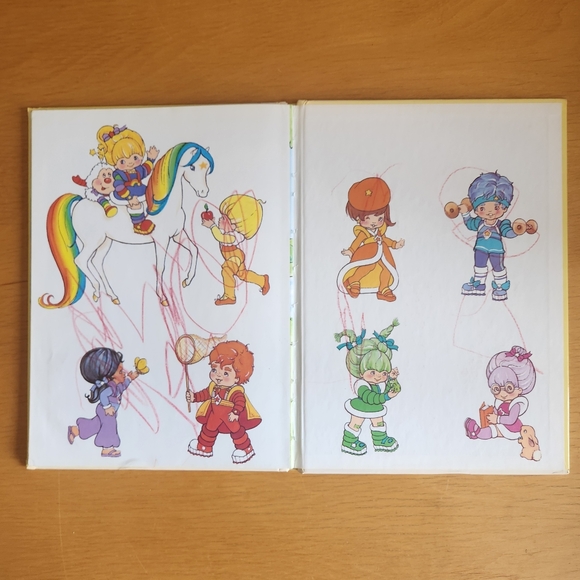 Rainbow Brite - Big Color Mix Up & Happy Birthday Buddy Blue (lot of 2 - 1984) - Picture 16 of 16